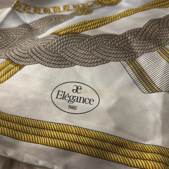 elegance paris silk scarf - Picture 2 of 3